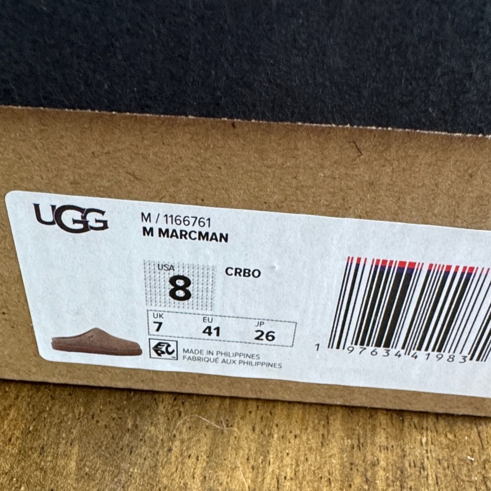 UGG Men's Brown Suede Loafers - Picture 2 of 5